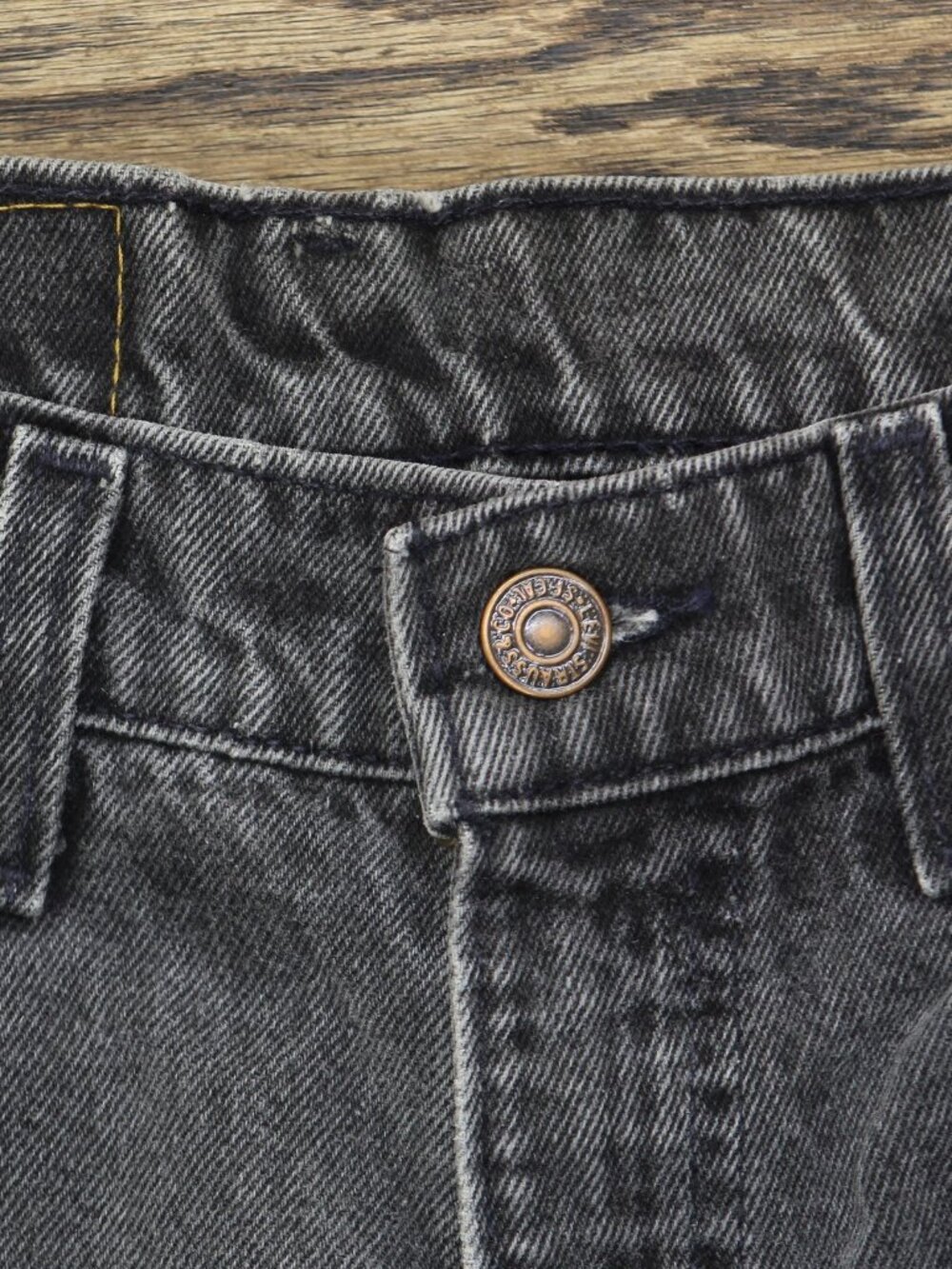 Levi'S Black Levi S Upcycle Baggy 550 Relaxed Fit Jeans Wash See - Picture 4 of 7